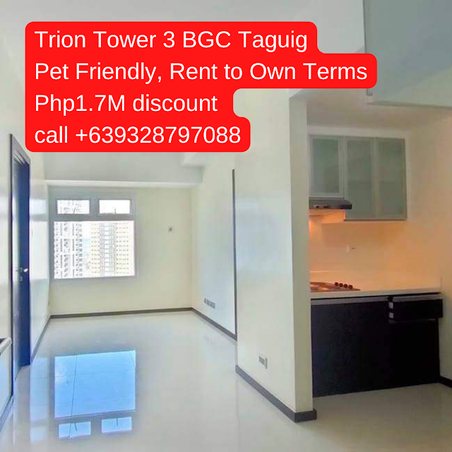 Trion Tower 3 at BGC Taguig City